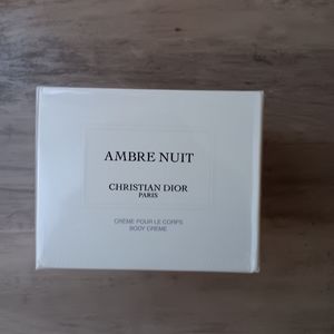 Dior Amber Nuit body cream